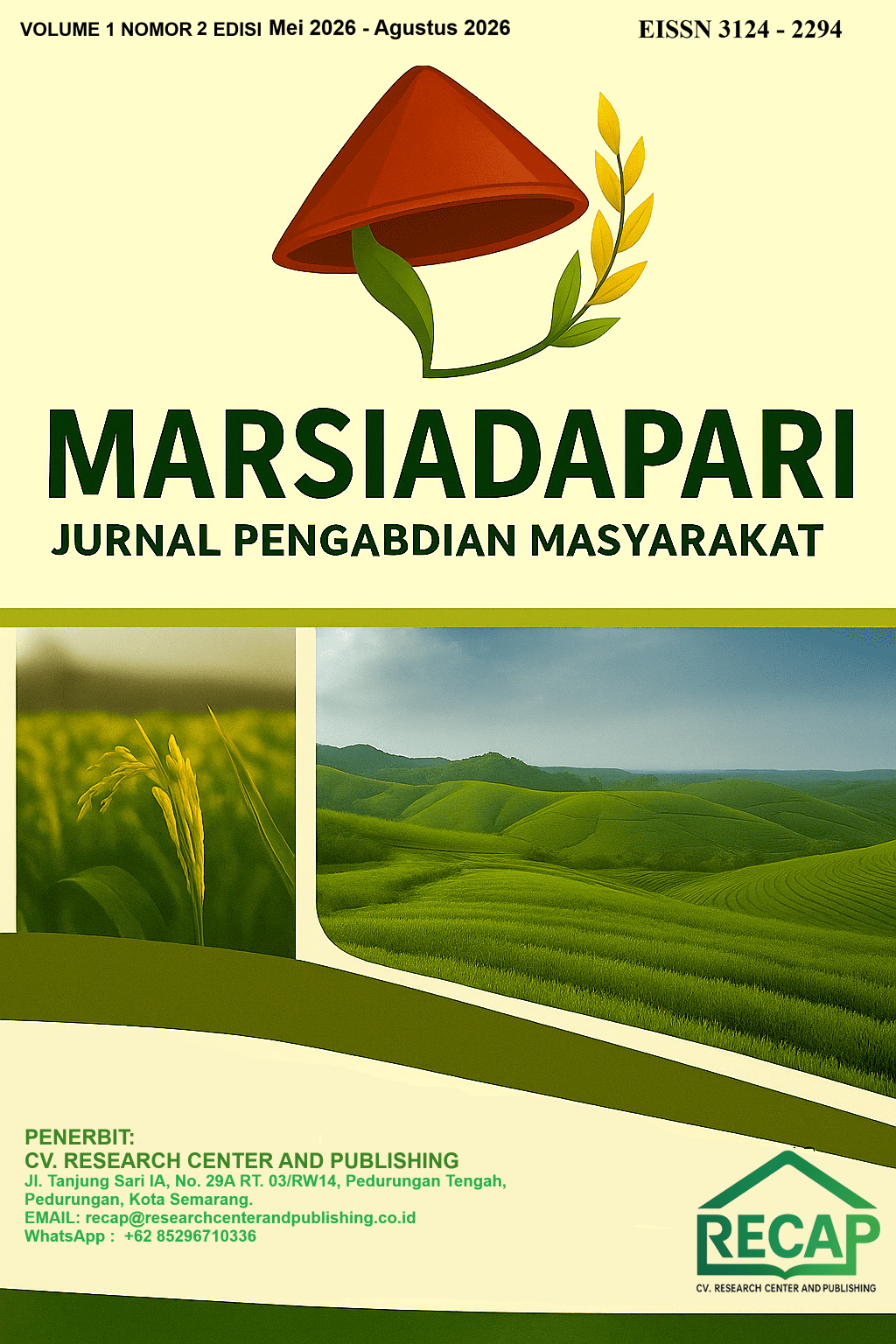 					View Vol. 1 No. 2 (2026): Edisi Mei 2026 - Agustus 2026
				